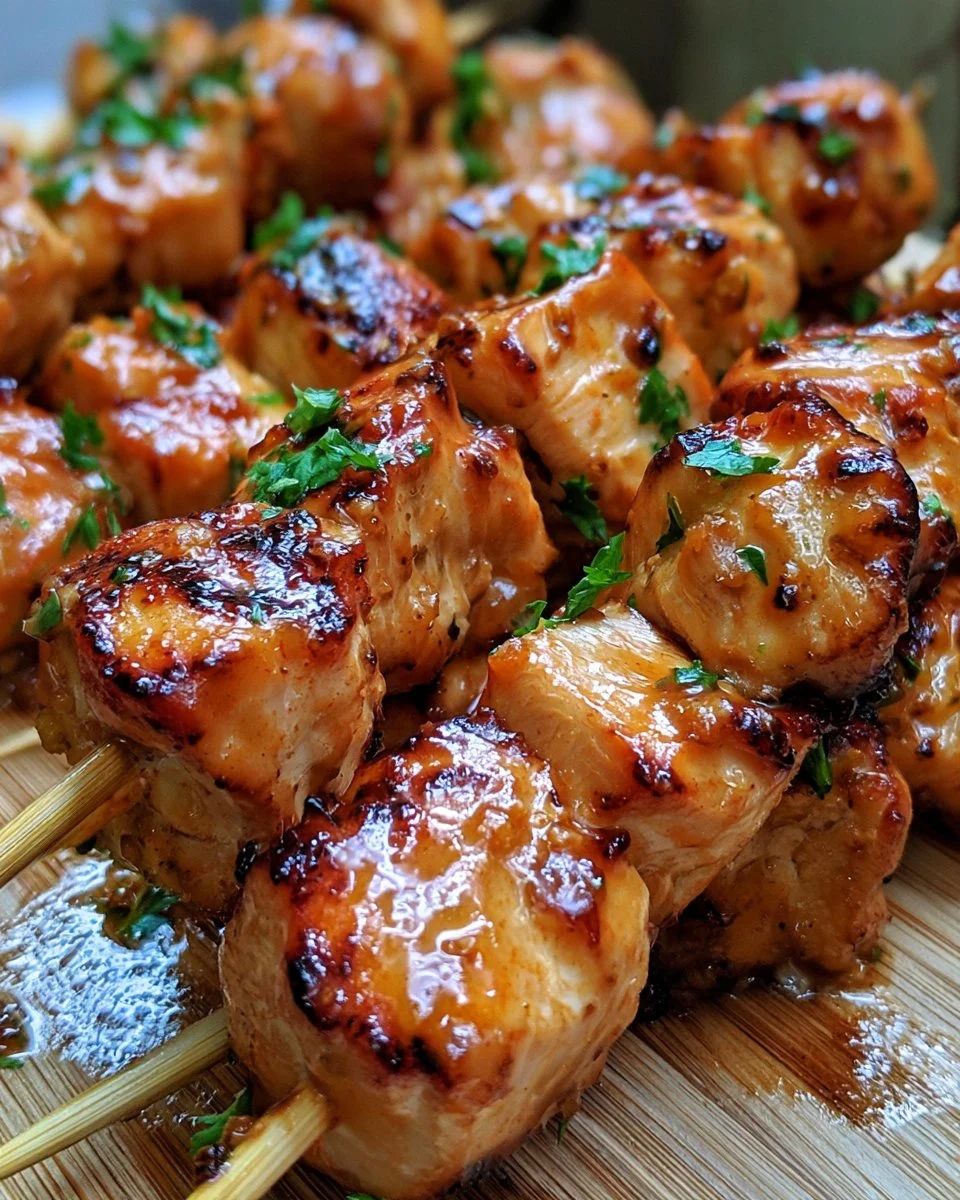 Bang Bang Chicken Skewers Recipe