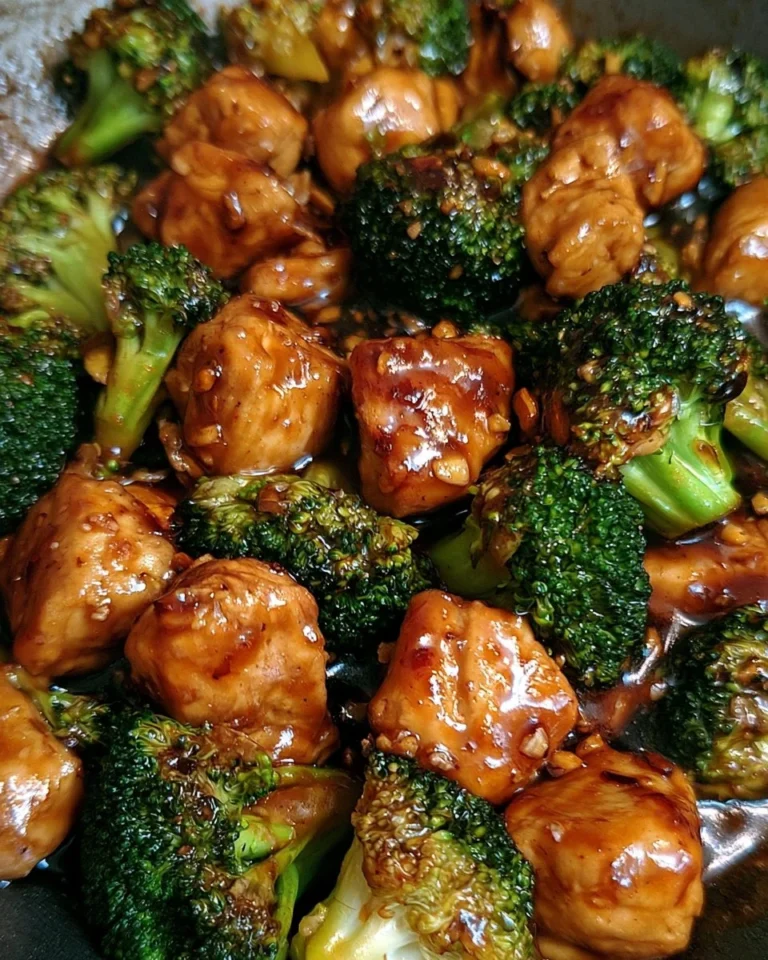 Chicken and broccoli stir-fry served in a bowl with colorful vegetables