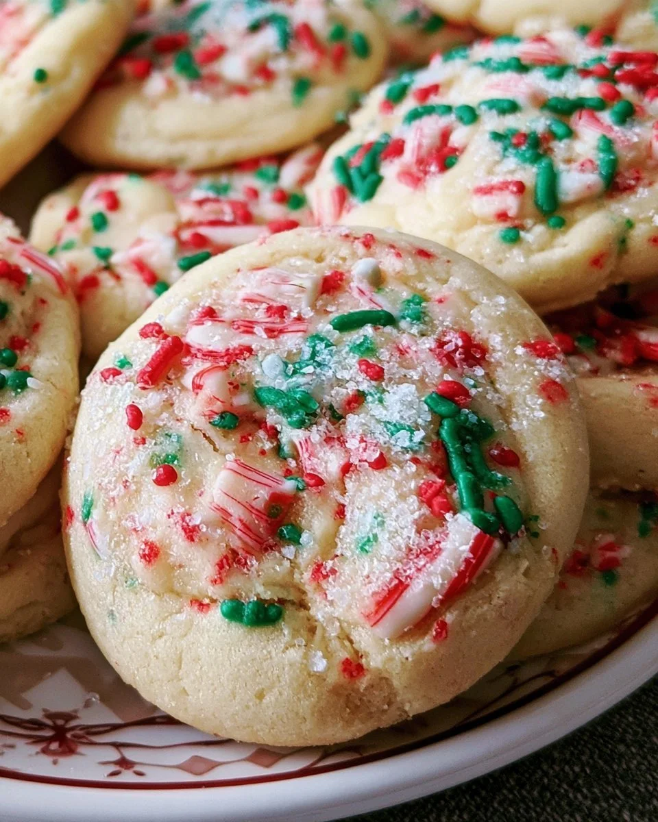 Copycat Christmas Cake Batter Cookies