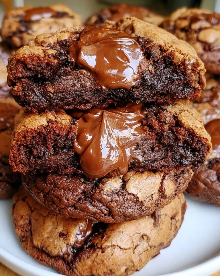 Delicious fudgy chewy brookies made with brownies and cookie dough