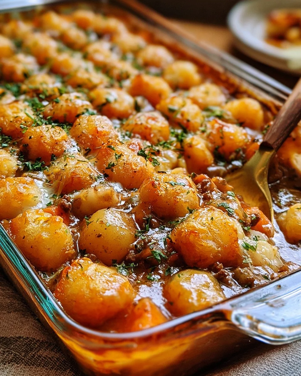 Ground Beef Tater Tot Casserole Recipe