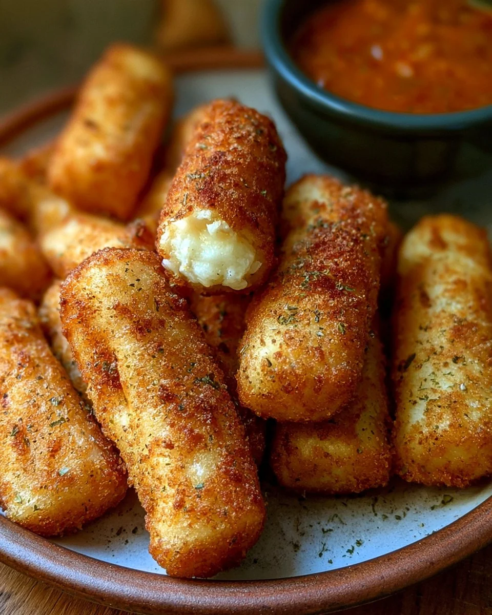 Mozzarella Sticks Recipe: Crispy and Easy