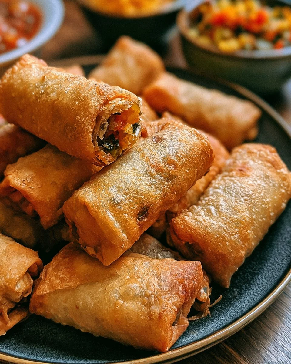 Recipe for Southwestern Egg Rolls