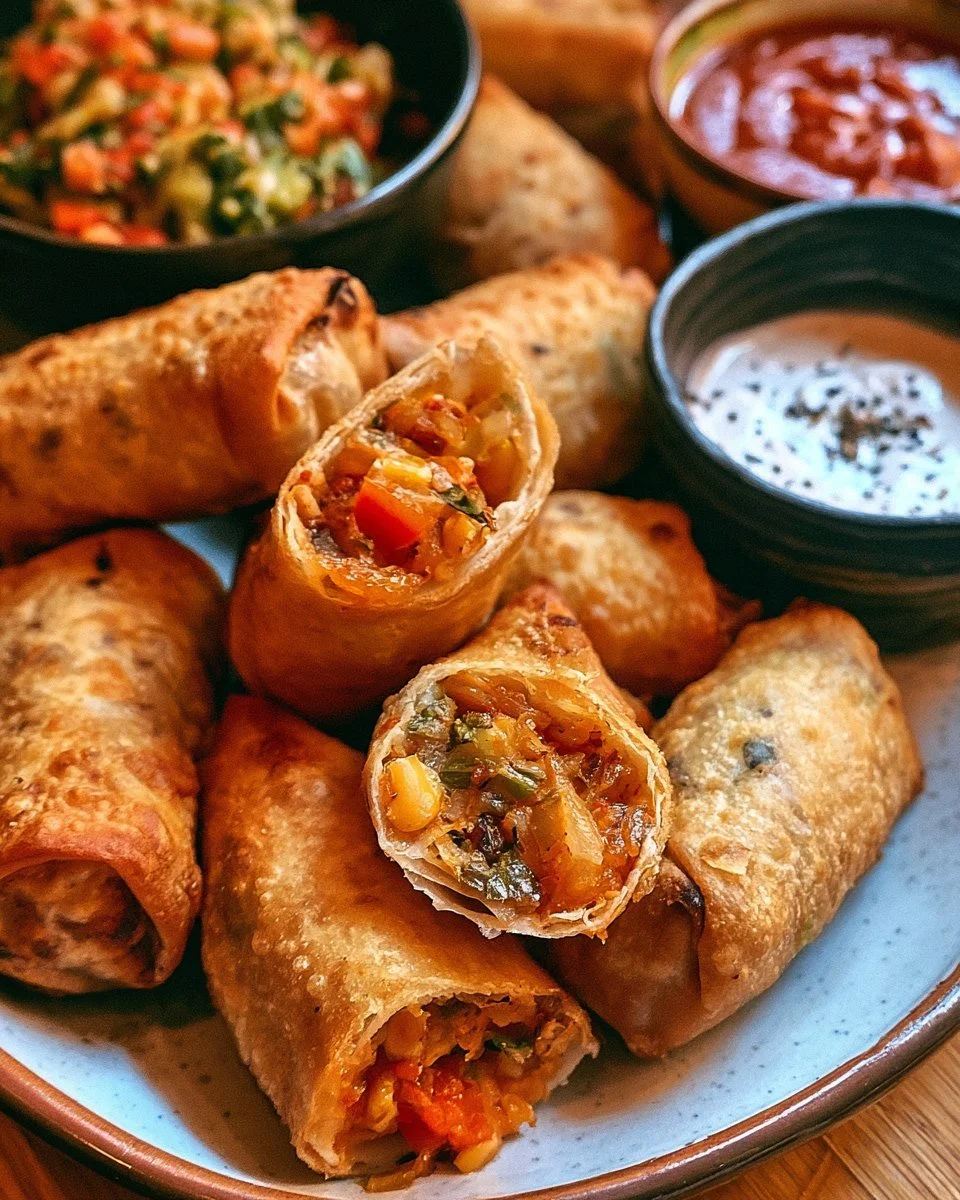Recipe for Southwestern Egg Rolls